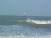 Windsurf sur le spot de mers